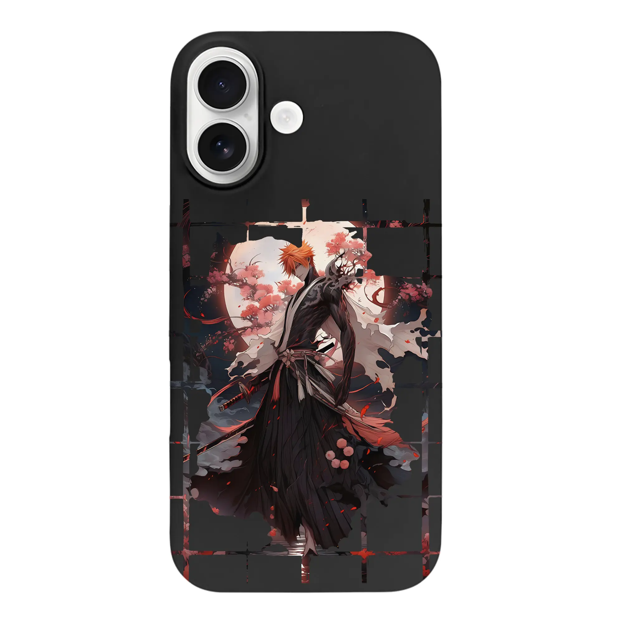 ブリーチ グッズ 黒崎 一護 - iPhone 17 シリーズ シリコンケース 薄型 耐衝撃 指紋防止 ソフトタッチカバー 精密フィット 傷防止 保護ケース iPhone 17/17 Air/17 Pro/17 Pro Max 対応